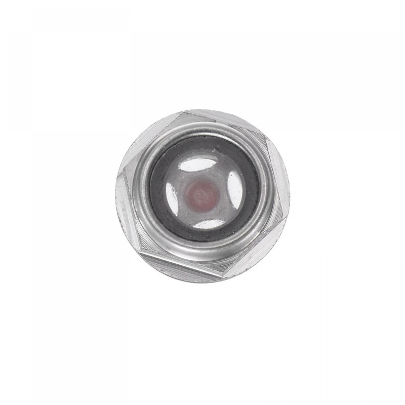 sourcing map Air Compressor Oil Level Indicator Sight Glass M16