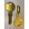 Undisclosed CG16 / 1041T Chicago Cabinet Key - Brass
