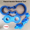 Taicols Aerator Key, 7 Pcs Faucet Aerator Removal Tool Faucet