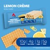 Atkins Lemon Wafer Crisps, Protein Snack, 10g Protein, 4g Net