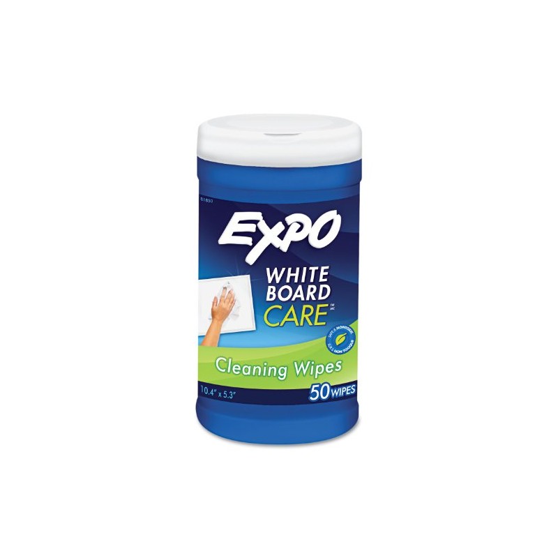 Expo Marker Board Towlettes - Reusable, Pre Moistened - White