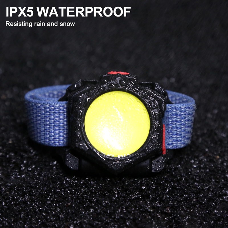 Siuyiu Running Light 800 Lumen, 4 Brightness Modes Wrist Light,