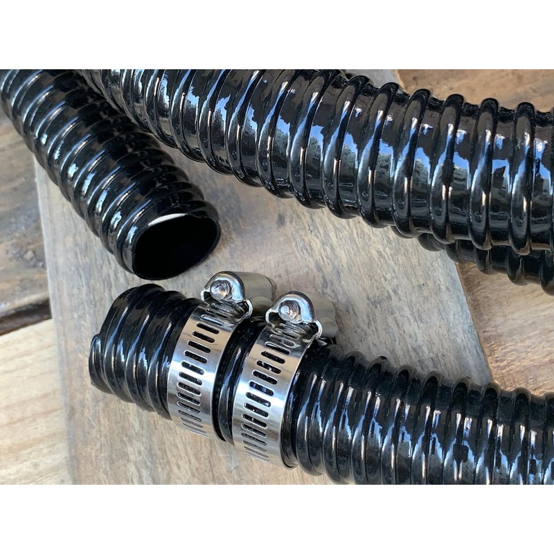 PEISONGFEI Pond Tubing 1 1/4 Inch Id Flexible Plastic Corrugated