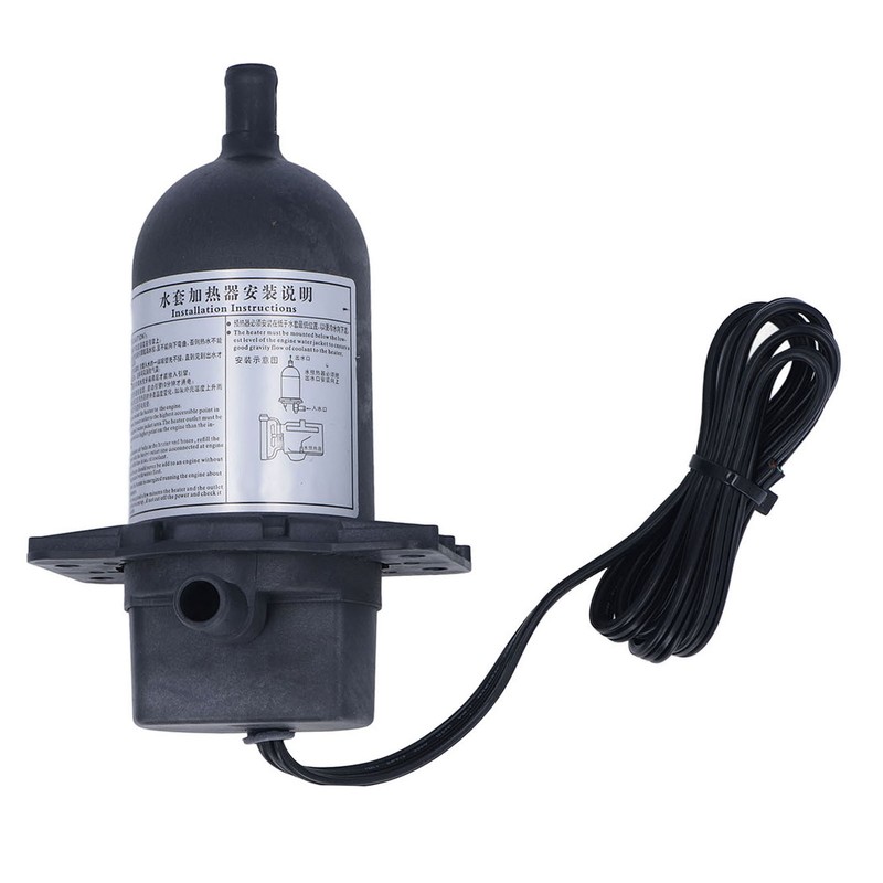 Engine Water Jacket Heater Self Circulating Diesel Generator Thermostat Coolant