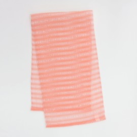 Towa Sangyo Body Towel, Soft Foam Silver Antibacterial Nylon Towel, Normal, Pink, Approx. 11.0 x 39.4 inches (28 x 100 cm), Set of 10