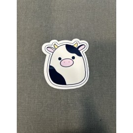 Squishmallows Cow Squishmallow Waterproof Sticker