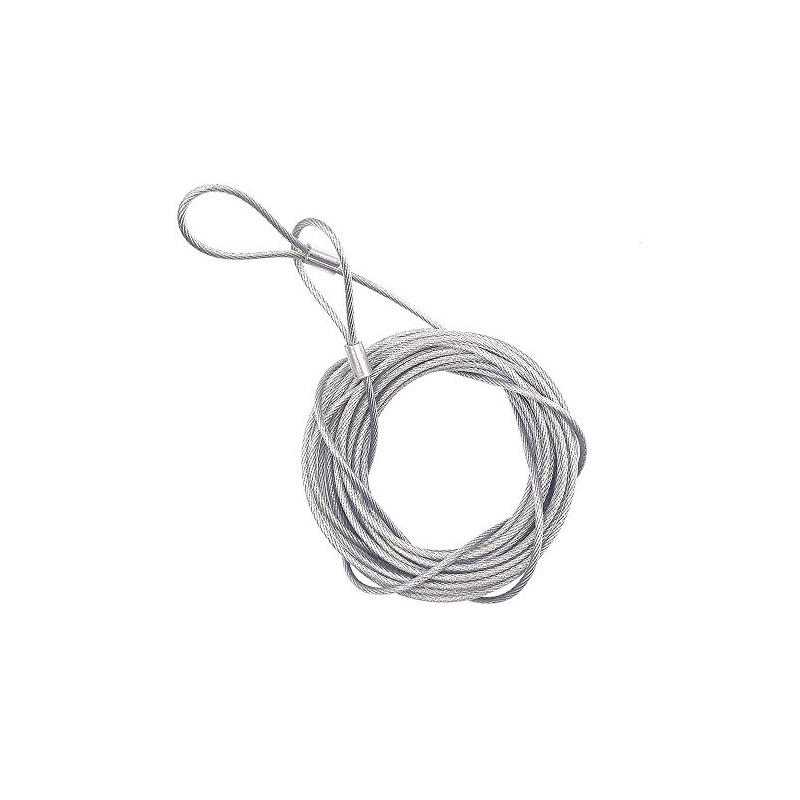 16.5Ft Security Safety Cable Luggage Lock Safety Cable Wire with