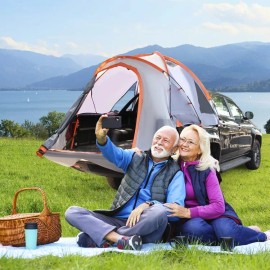 Costway 2 Person Truck Bed Pickup Tent Waterproof Portable Outdoor camping w/Carry Bag