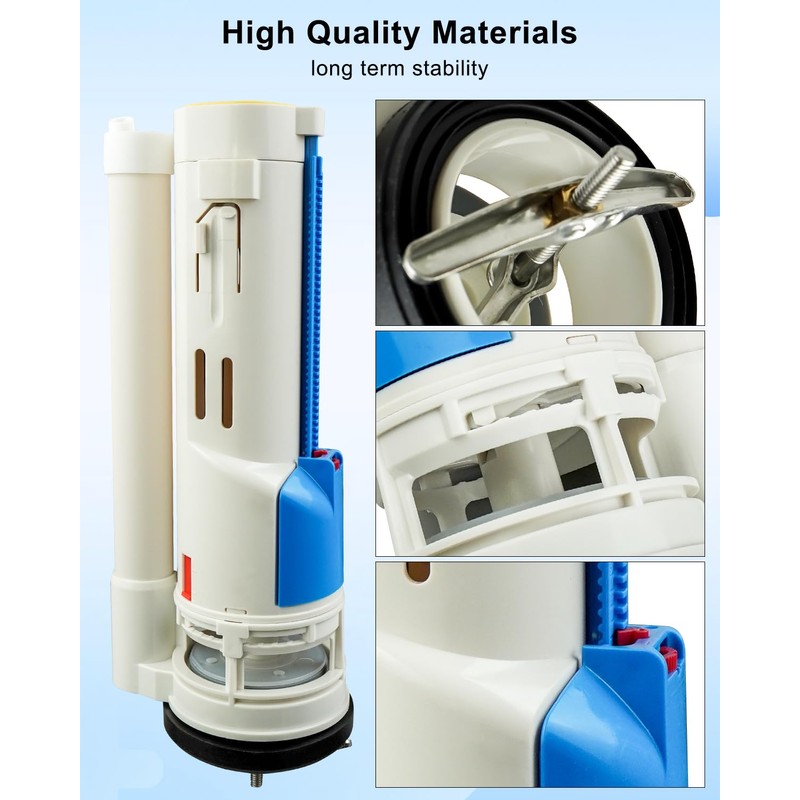2-Inch Toilet Flush Valves, Dual Flush Valve Toilet Repair Kit