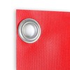 2 x Warning Flags Red According to German Road Traffic