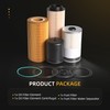 JAVOUKA 4 Pcs Filter Kit Compatible with Paccar MX-13 MX13