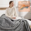 Zorvixia Electric Blanket Twin Size - 62"x84" Heating Blanket Twin