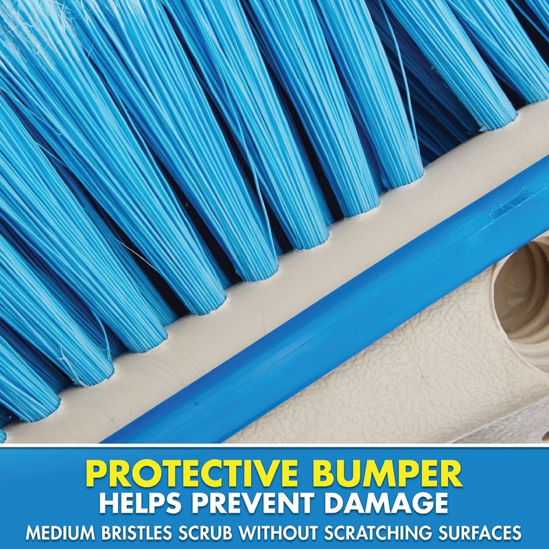 STAR BRITE Deluxe Telescoping Deck Brush Kit - Extendable Aircraft-Grade