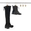 BEWISHOME 50 PCS Boot Hangers for Closet, Laundry Hooks with