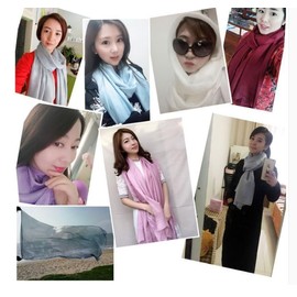 HURESON Scarves for Women Lightweight Scarf Shimmer Sheen Shawls and Wraps for Evening Dresses Wedding Sheer Shawl (White)