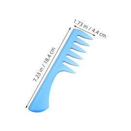 Beavorty 2pcs Wide Tooth Hair Detangler Comb for Men Styling Brush for Thick Curly Hair