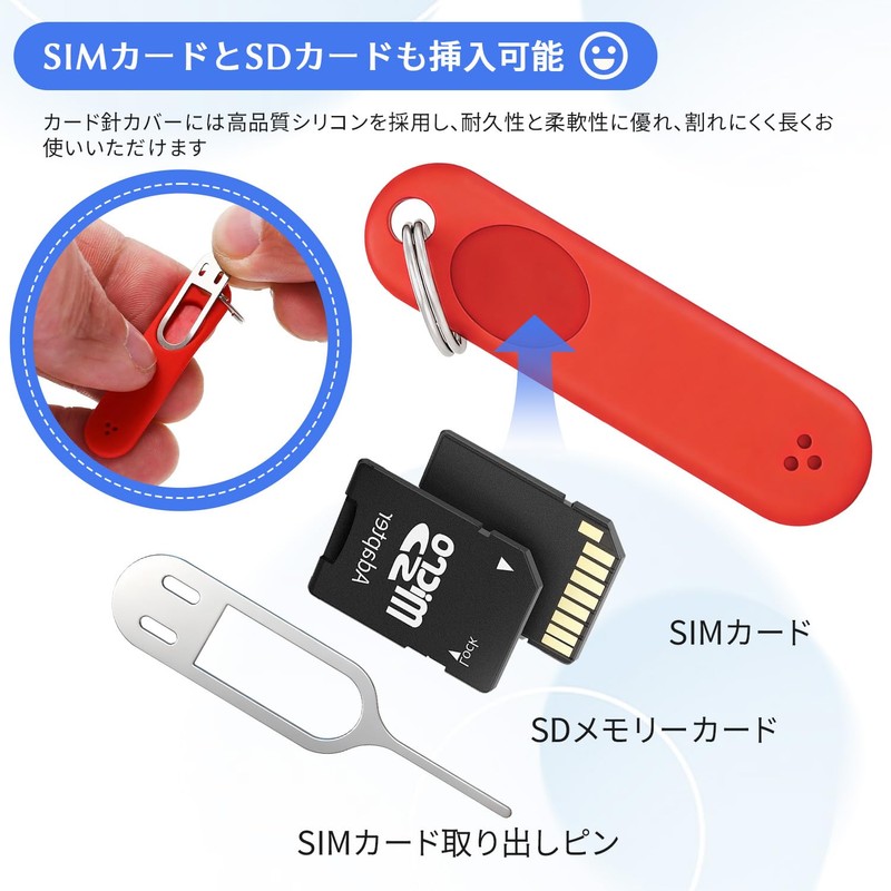 SIM Pin, Set of 3, SIM Eject Pin for Smartphones,