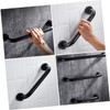 Gatuida 2pcs Non-Slip Grab Bar Set Sturdy Bathroom Shower Safety