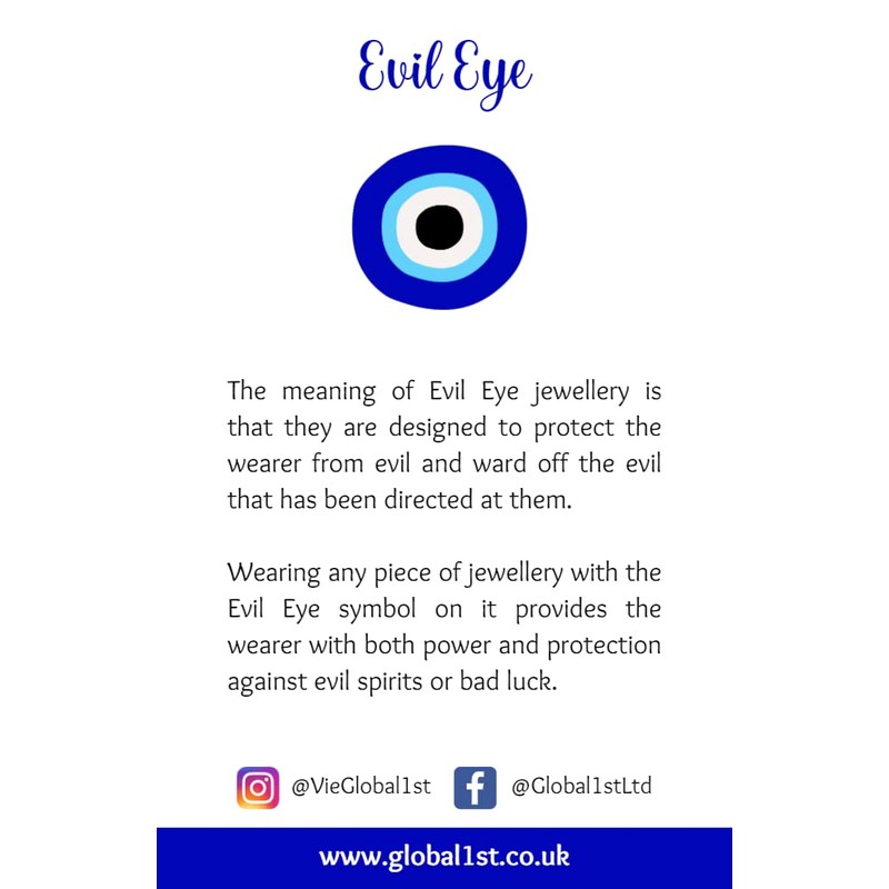 VIE Evil Eye Nylon Thread Braided Bracelet