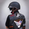 VCOROS Half Helmet Motorcycle DOT Approved Open Face Helmet with