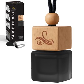 Car Air Fresheners for Men - Spice Blast | Irresistible Scent | Odour Eliminator with Essential Oils | Car Air Fresheners Vent Clip | Strong Automotive Air Freshener by Perfa
