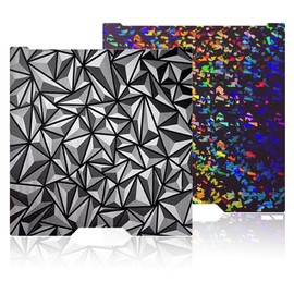 JUUPINE Double Sided Smooth H2D/H2S Build Plate 355x346MM for Bambu Lab H2D,Flexible Spring Steel Heated Bed Platform for Bambu Lab H2D/H2S/H2D Laser Full Combo/AM2 Pro (PEO+Flake)