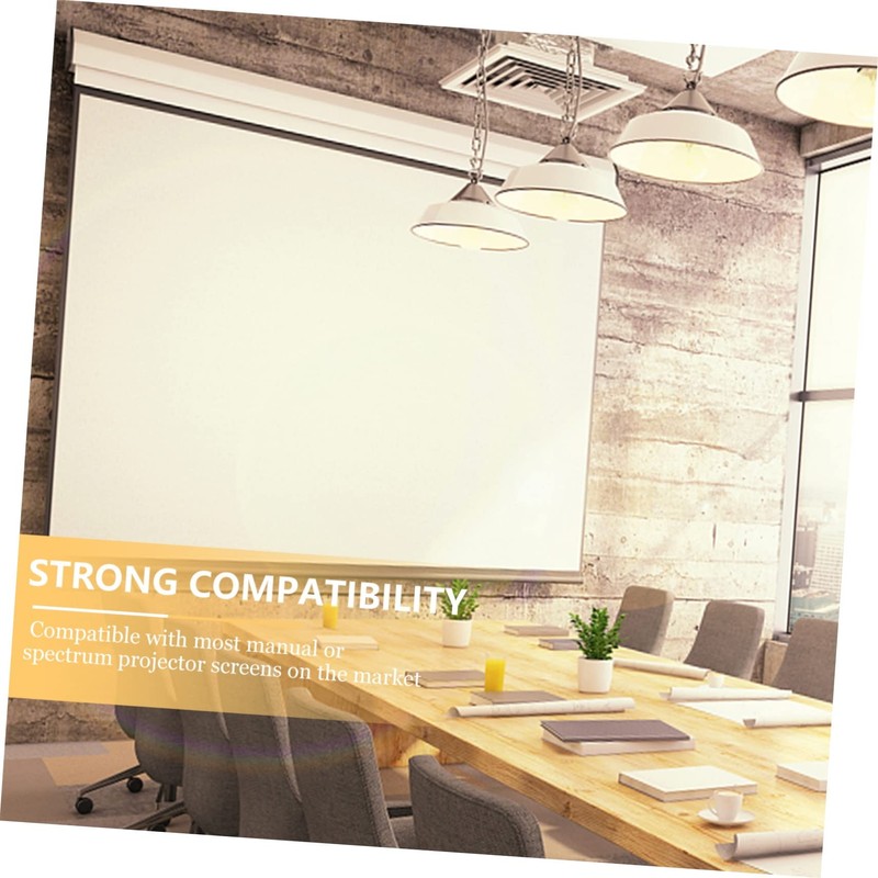 COHEALI 2pcs Projector Screen Mount Bracket Wall Hanging Hook Bracket