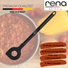 rena germany® Cooking Spoon 30.5 cm Hanging Plastic Black Made