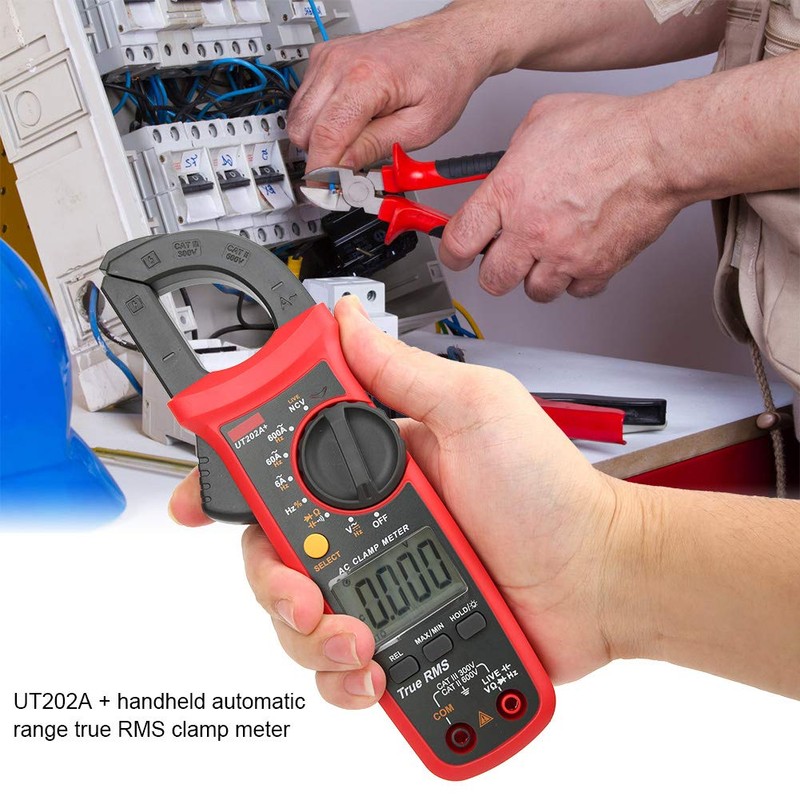UT202A + Mini Handheld Automatic Range Meter with True RMS