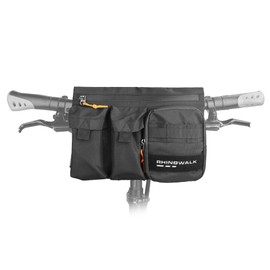 abamita Bike Handlebar Bag Bicycle Front Bag Shoulder Bag Storage Bag with Shoulder Strap for Road Mountain Bike Cycling Travel