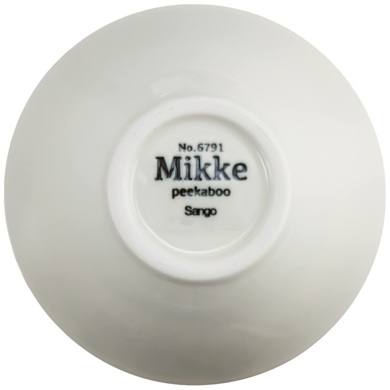 Sango Toki 6791-24 Mikke Bowl, S, Polar Bear, 4.4 inches