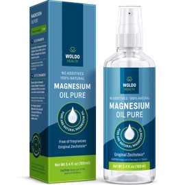 Magnesium Oil Spray Zechstein Chloride 3.4 Oz – Pure, Natural and with The Highest Concentration