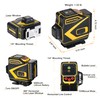 INSPIRITECH Floor Laser Level Self Leveling,3x360 Horizontal Vertical Cross Line