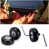 OwnMy 50mm x 18mm Luggage Wheels Replacements Set of 4