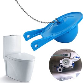 CENPEK Toilet Flapper Rubber Replacement Device 3 Inch Flush Valve WC Leak Baffle with Stainless Steel Chain Suitable for G-Max THU499S THU331S THU175S 2021BP