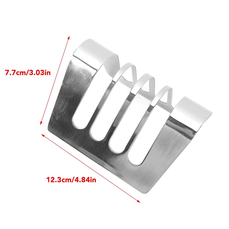 Toast Rack 4 Slots Slices Toast Rack Holder Stand Table