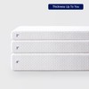 Subrtex Mattress Topper, Twin XL Memory Foam Topper with Cover,