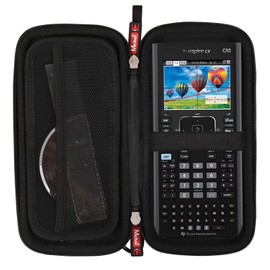 Mchoi Shockproof Carrying Case Suitable for Texas Instruments TI-84 Plus CE/TI-84 Plus/TI-Nspire CX II CAS/TI-Nspire CX II/TI-83 Plus/TI-89 Titanium/TI-85 / TI-86 Color Graphing Calculator, Case Only