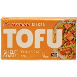 Mori-Nu Silk Tofu - Extra Firm Soybean Tofu - Versatile - 1 x 308g