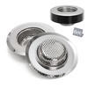 Kingrol 6-Piece Kitchen Sink Strainer Set, 4.5" Stainless Steel Sink