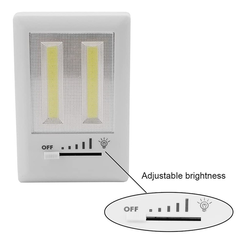DEKTON PRO Light DT50553 XM80 Brightness Mood Light,White,80 LUMENS,5m Beam,Cordless,Portable,BATERIES