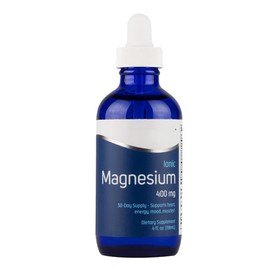 Minerals Ionic Magnesium & Sodium, 400mg, Non-GMO, Gluten-Free, Unflavored 118 ml