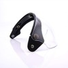 VCOROS Universal Motorcycle Retro Pilot-Style Standard 3 Snap-Button Visor Flip