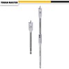 TOUGH MASTER 9 Piece Spade Drill Bits Set, ¼ Inch