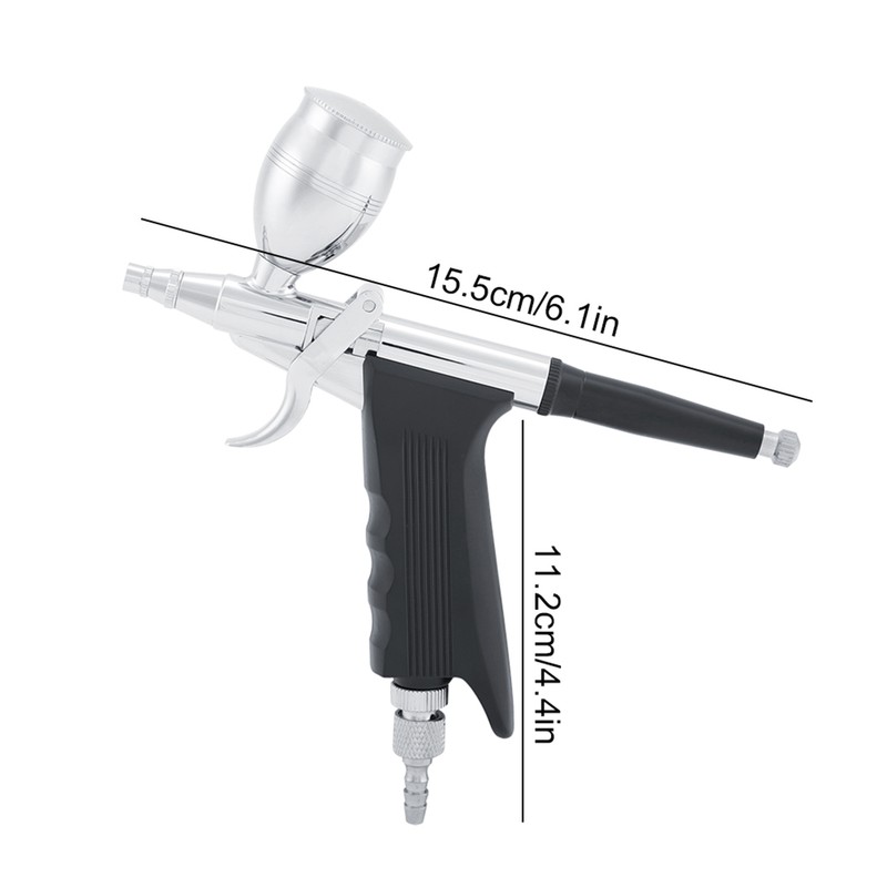 Spirit Air G-166A Gravity Feed Dual Action Airbrush Paint Spray
