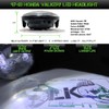 SLK-Customs Valkyrie LED Headlight Black -No Bracket Required - Plug