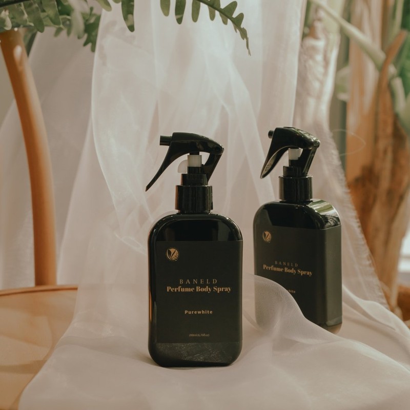 바넬드 퍼퓸 바디스프레이 4종 모음, 프레쉬플로랄+로즈가든