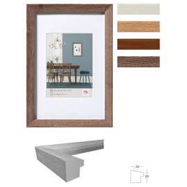 walther design Fiorito EF030E Picture Frame Light Oak 20 x 30 cm with Mount