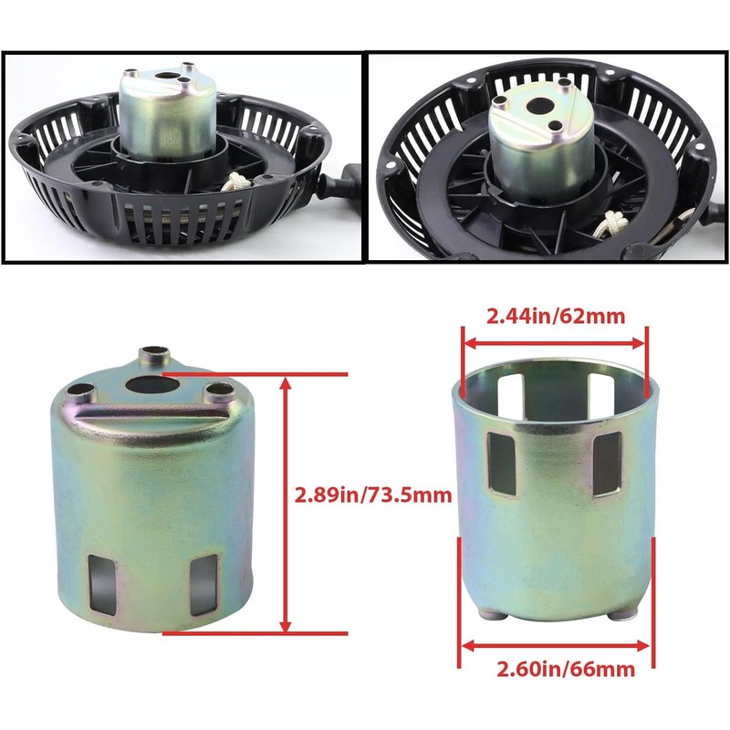 abliubale 797747 Recoil Starter Compatible with B & S 797747