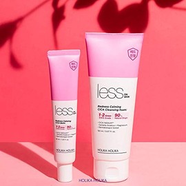 HOLIKA HOLIKA HOLIKA HOLIKA Less on Skin Redness Calming CICA Cleansing Foam 5.29 Ounce